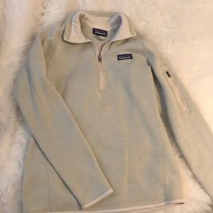 Oatmeal Patagonia Quarter Zip